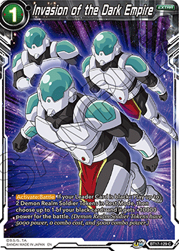 Invasion of the Dark Empire (BT17-129) [Ultimate Squad] | Odin's Place