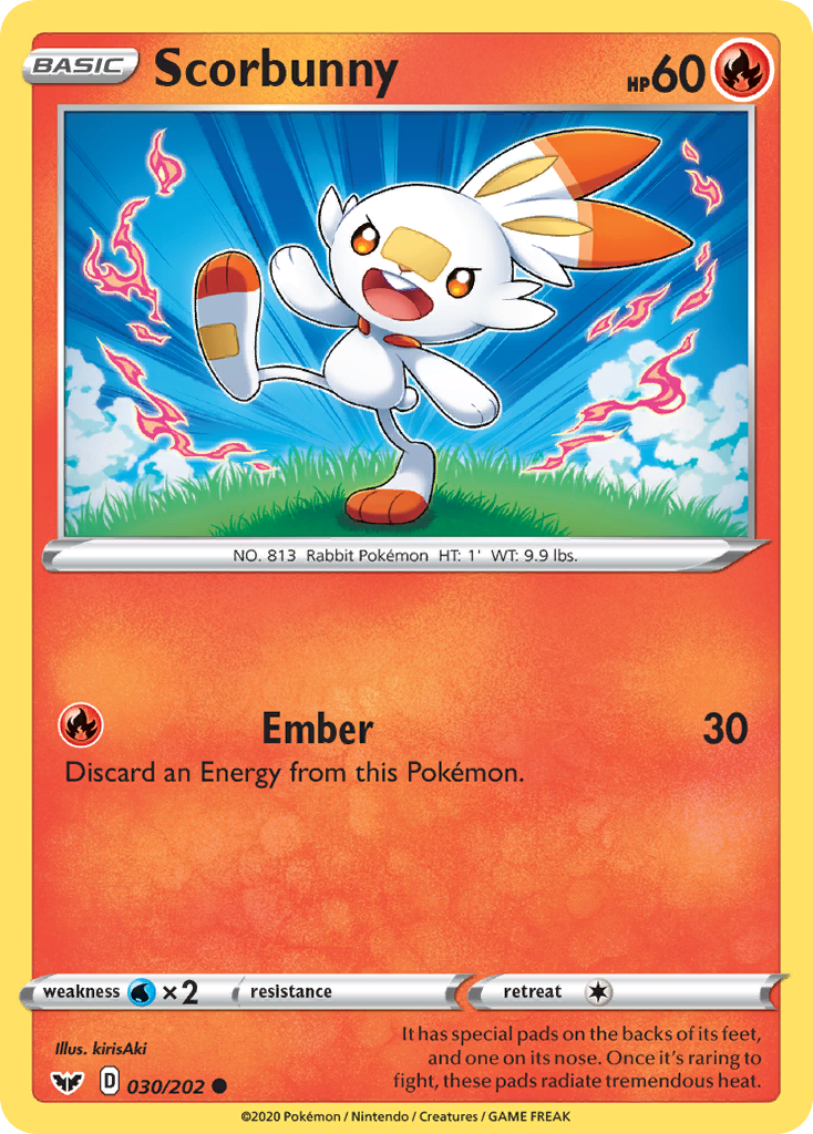 Scorbunny (030/202) [Sword & Shield: Base Set] | Odin's Place