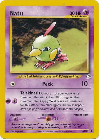 Natu (67/111) [Neo Genesis Unlimited] | Odin's Place