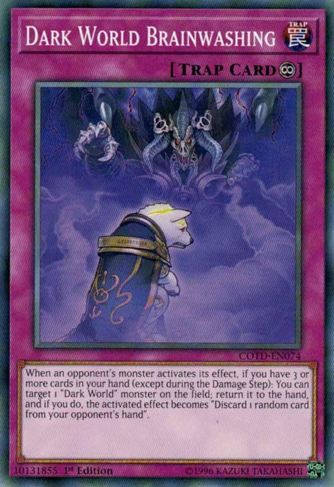 Dark World Brainwashing [COTD-EN074] Common | Odin's Place