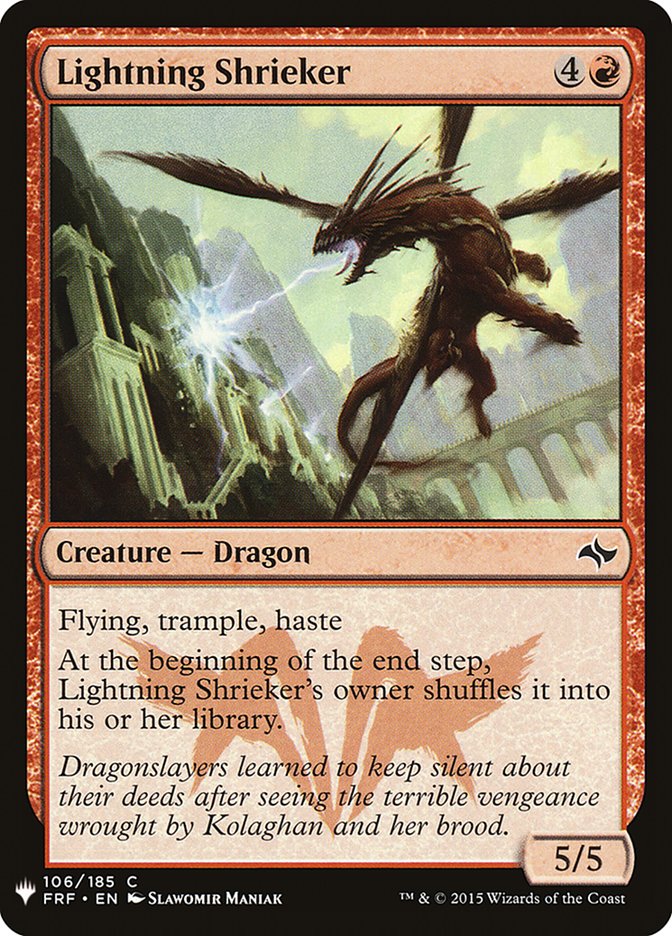 Lightning Shrieker [Mystery Booster] | Odin's Place