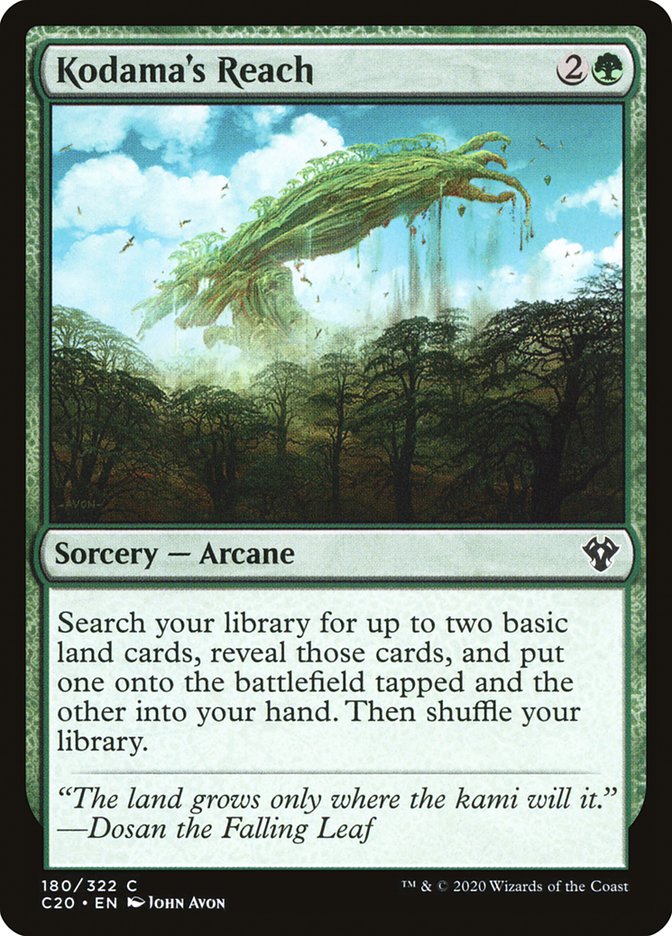 Kodama's Reach [Commander 2020] | Odin's Place