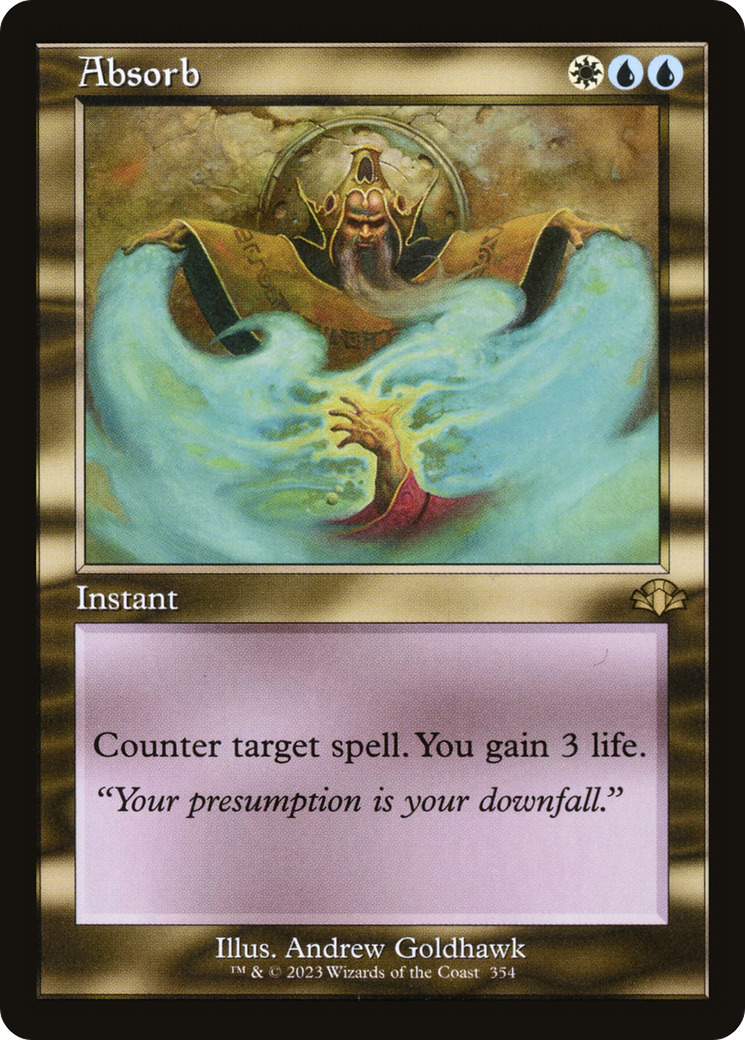 Absorb (Retro) [Dominaria Remastered] | Odin's Place