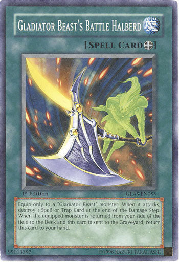 Gladiator Beast's Battle Halberd [GLAS-EN055] Common | Odin's Place