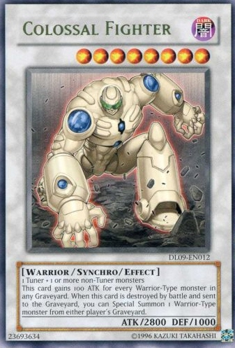 Colossal Fighter (Green) [DL09-EN012] Rare | Odin's Place