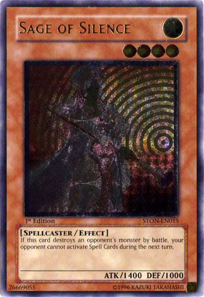 Sage of Silence [STON-EN015] Ultimate Rare | Odin's Place
