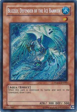 Blizzed, Defender of the Ice Barrier [HA01-EN001] Secret Rare | Odin's Place