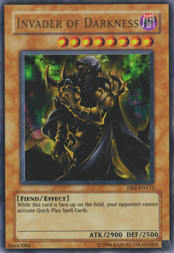 Invader of Darkness [DR2-EN112] Ultra Rare | Odin's Place