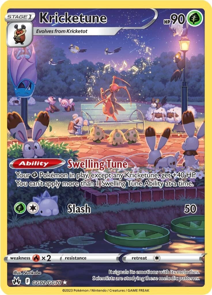 Kricketune (GG02/GG70) [Sword & Shield: Crown Zenith] | Odin's Place