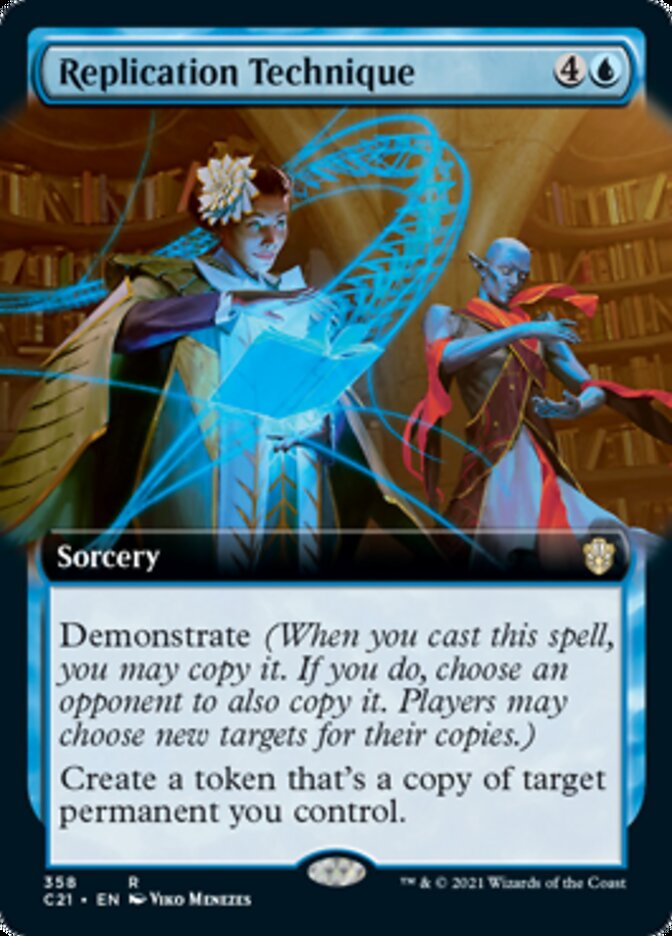Replication Technique (Extended Art) [Commander 2021] | Odin's Place