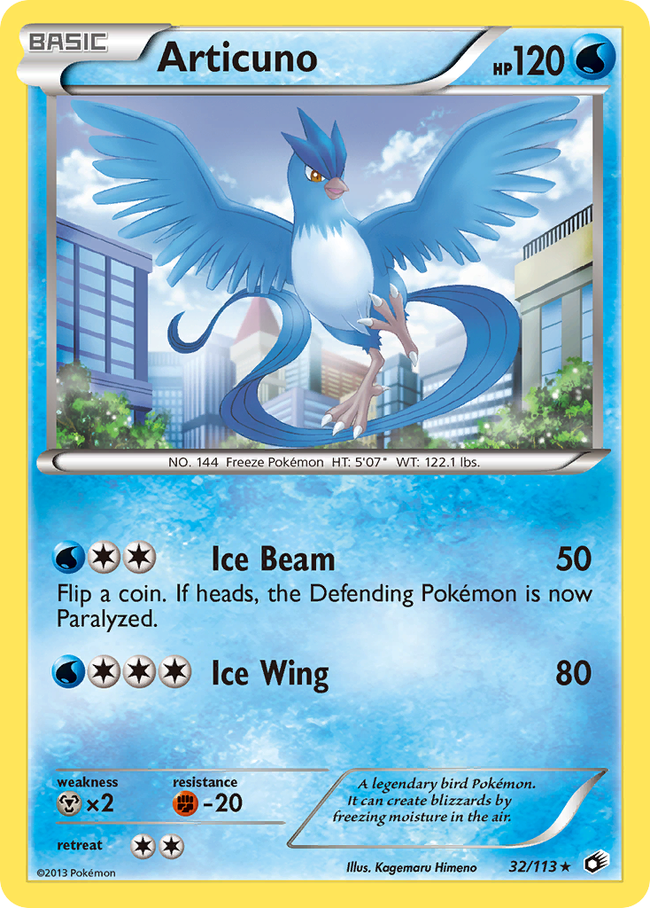 Articuno (32/113) [Black & White: Legendary Treasures] | Odin's Place