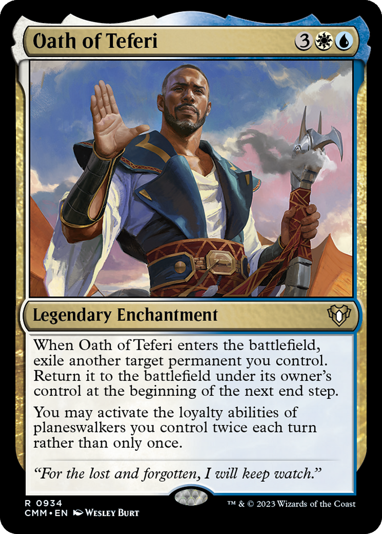 Oath of Teferi [Commander Masters] | Odin's Place
