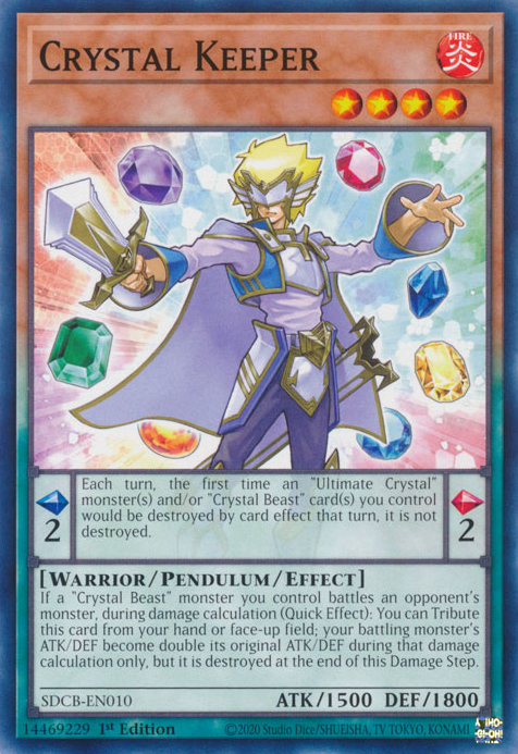 Crystal Keeper [SDCB-EN010] Common | Odin's Place