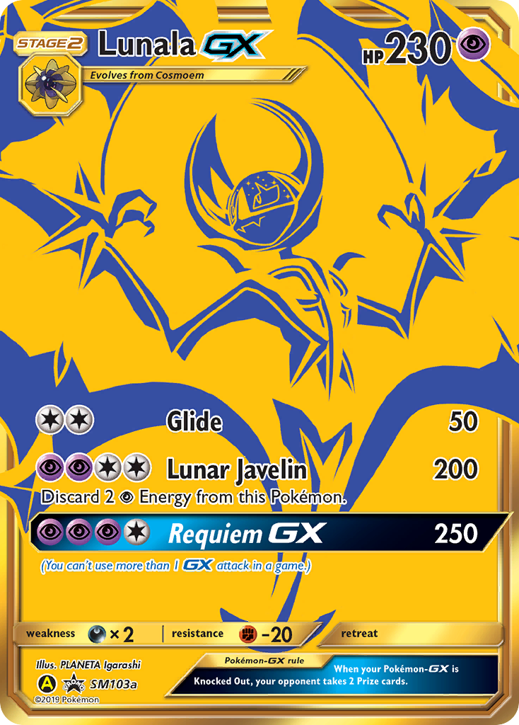 Lunala GX (SM103a) [Sun & Moon: Black Star Promos] | Odin's Place