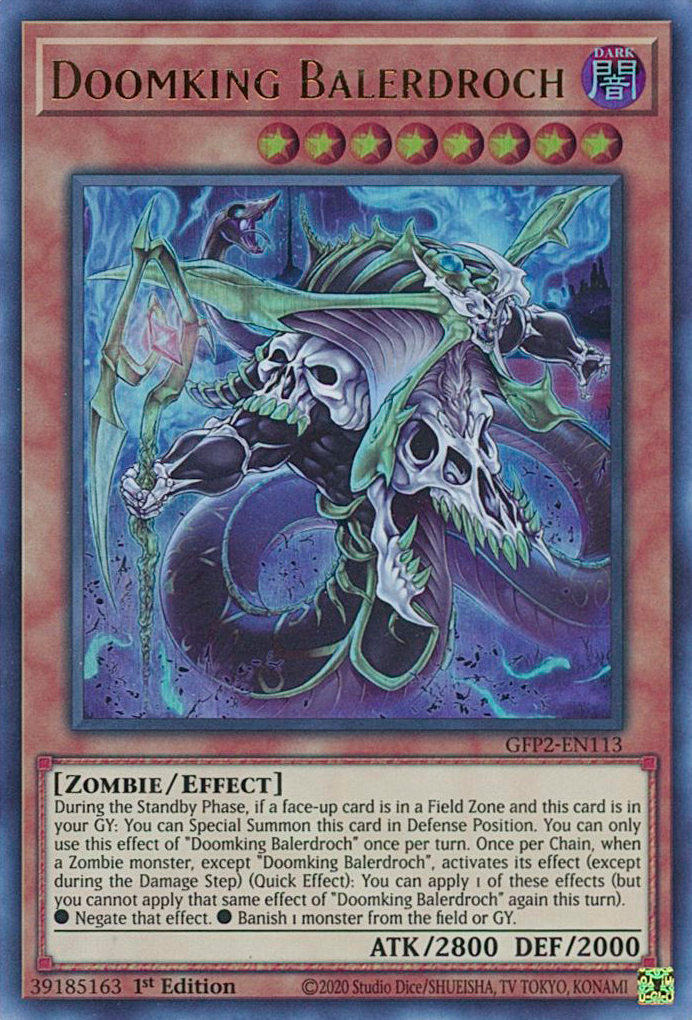 Doomking Balerdroch [GFP2-EN113] Ultra Rare | Odin's Place