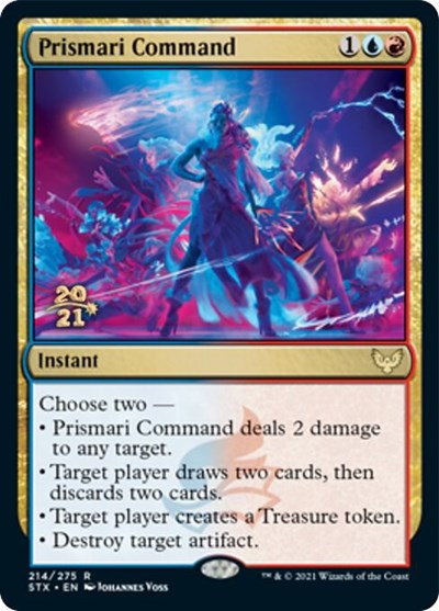 Prismari Command [Strixhaven: School of Mages Prerelease Promos] | Odin's Place