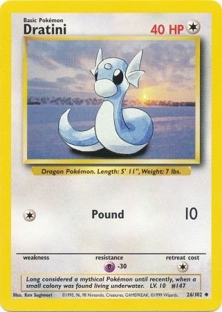 Dratini (26/102) [Base Set Unlimited] | Odin's Place