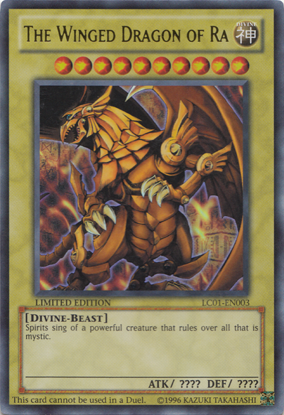 The Winged Dragon of Ra [LC01-EN003] Ultra Rare | Odin's Place