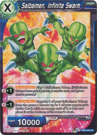 Saibaimen, Infinite Swarm (DB3-026) [Giant Force] | Odin's Place