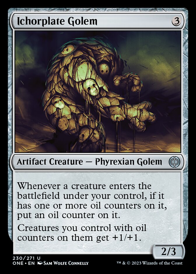 Ichorplate Golem [Phyrexia: All Will Be One] | Odin's Place