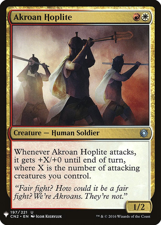 Akroan Hoplite [Mystery Booster] | Odin's Place