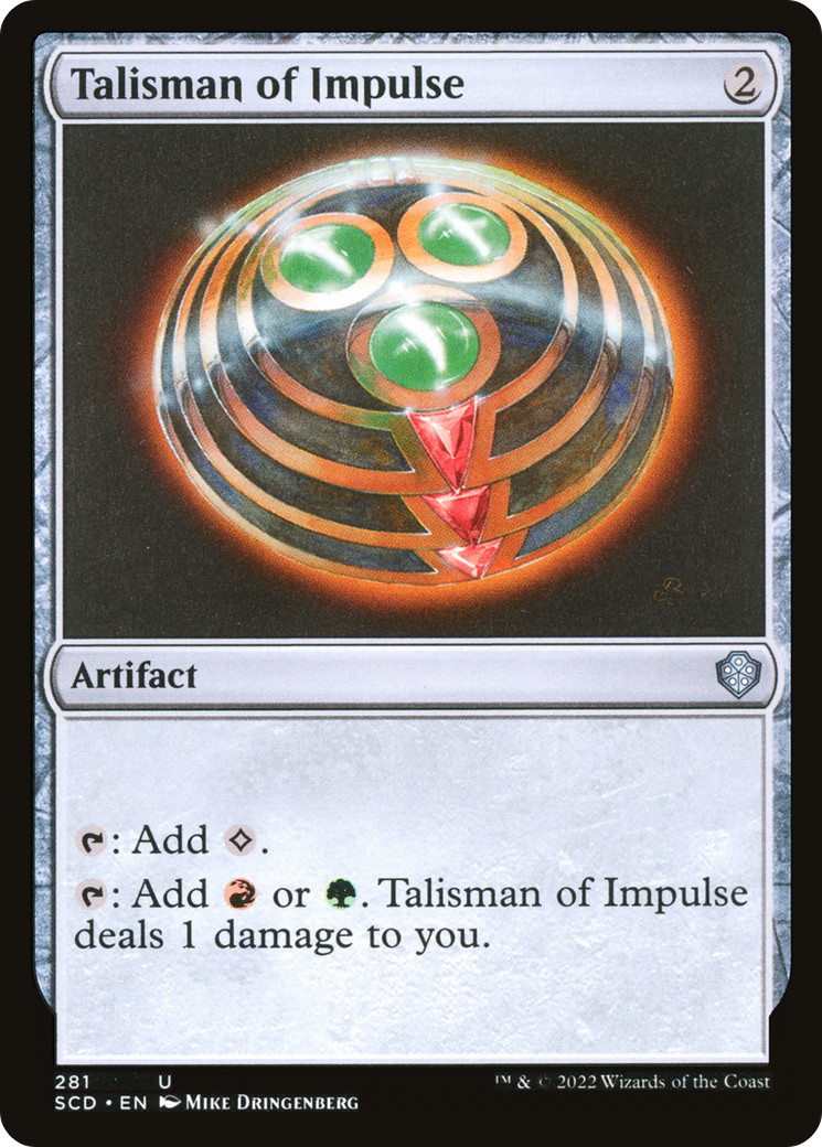Talisman of Impulse [Starter Commander Decks] | Odin's Place