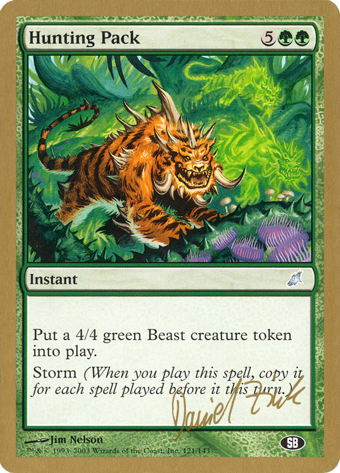 Hunting Pack (Daniel Zink) (SB) [World Championship Decks 2003] | Odin's Place