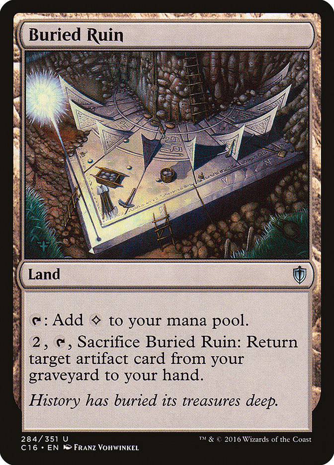 Buried Ruin (284) [Commander 2016] | Odin's Place