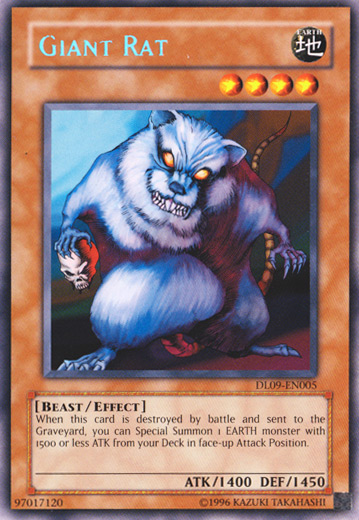 Giant Rat (Silver) [DL09-EN005] Rare | Odin's Place