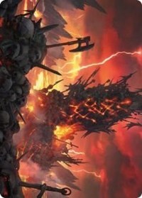 Immersturm Skullcairn Art Card [Kaldheim Art Series] | Odin's Place