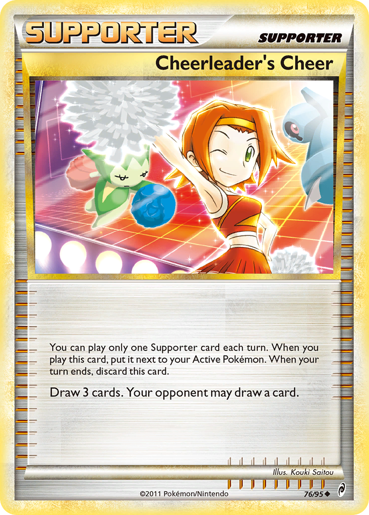 Cheerleader's Cheer (76/95) [HeartGold & SoulSilver: Call of Legends] | Odin's Place