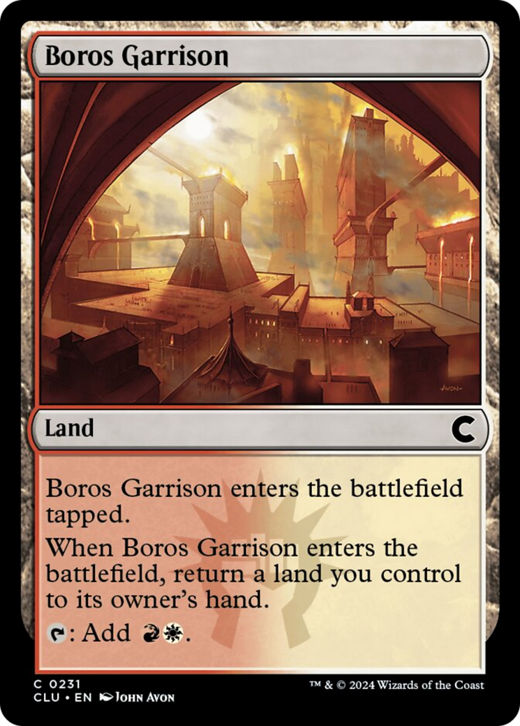 Boros Garrison [Ravnica: Clue Edition] | Odin's Place
