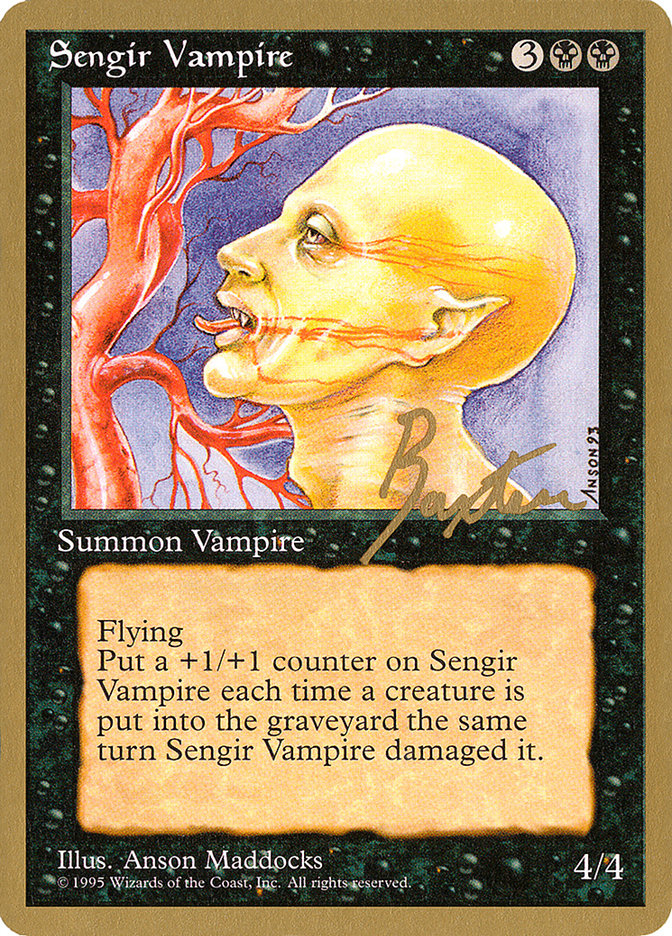 Sengir Vampire (George Baxter) [Pro Tour Collector Set] | Odin's Place