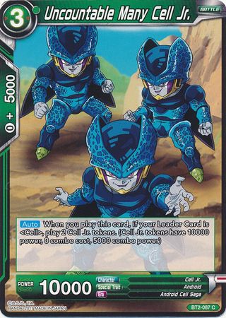 Uncountable Many Cell Jr. (BT2-087) [Union Force] | Odin's Place