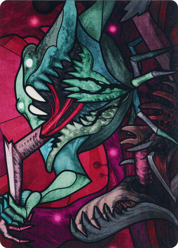 Yargle, Glutton of Urborg Art Card [March of the Machine Art Series] | Odin's Place