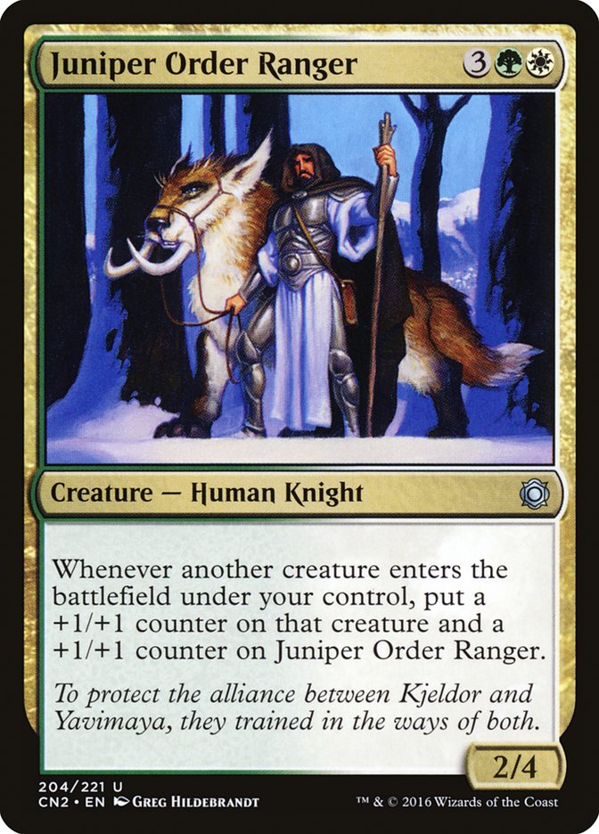 Juniper Order Ranger (204) [Conspiracy: Take the Crown] | Odin's Place