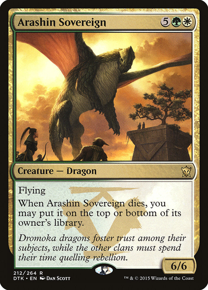 Arashin Sovereign (212) [Dragons of Tarkir] | Odin's Place
