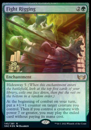 Fight Rigging [Streets of New Capenna Prerelease Promos] | Odin's Place
