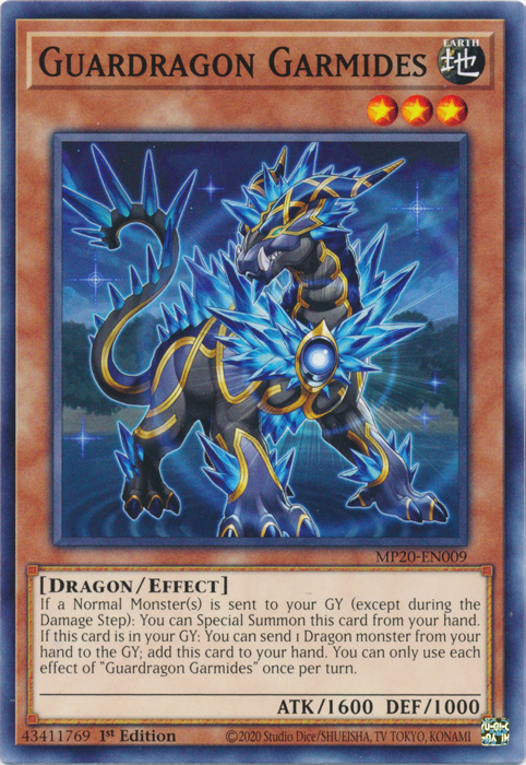 Guardragon Garmides [MP20-EN009] Common | Odin's Place