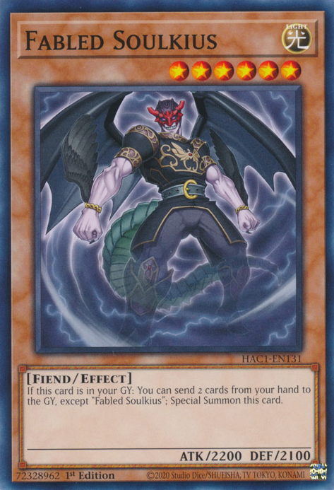 Fabled Soulkius [HAC1-EN131] Common | Odin's Place