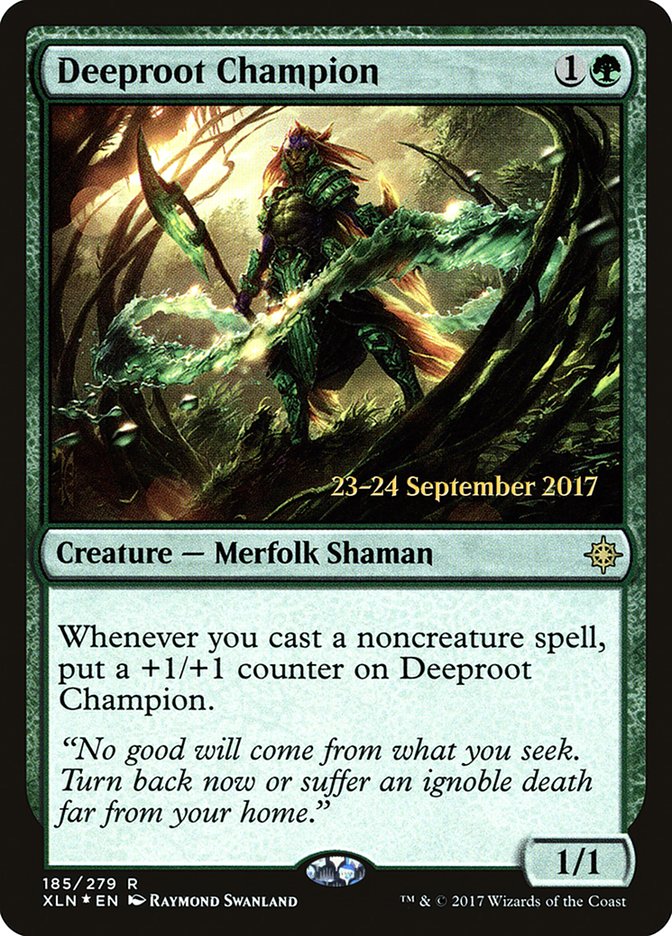 Deeproot Champion (185) [Ixalan Prerelease Promos] | Odin's Place