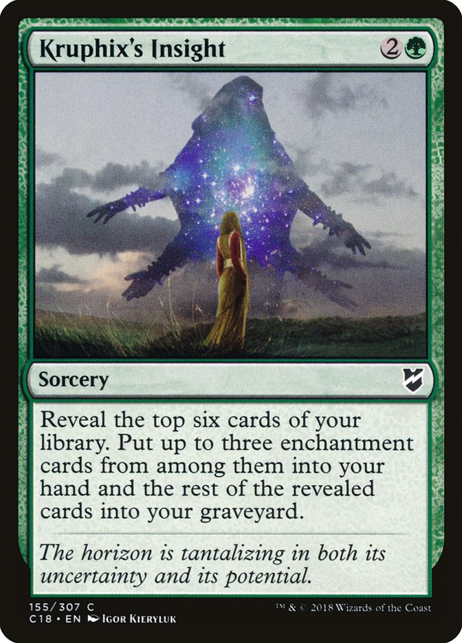 Kruphix's Insight (155) [Commander 2018] | Odin's Place