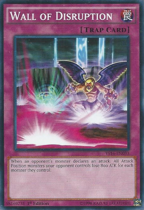 Wall of Disruption [YS16-EN033] Common | Odin's Place