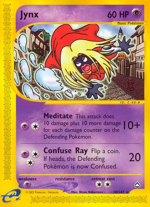 Jynx (18/147) [Aquapolis] | Odin's Place