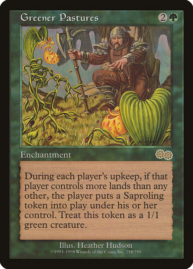 Greener Pastures (258) [Urza's Saga] | Odin's Place