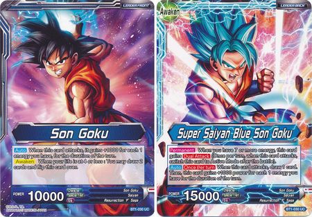 Son Goku // Super Saiyan Blue Son Goku (BT1-030) [Galactic Battle] | Odin's Place