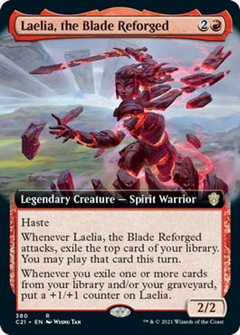 Laelia, the Blade Reforged (Extended Art) [Commander 2021] | Odin's Place