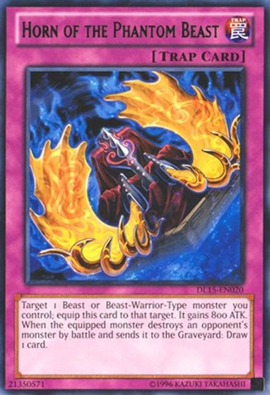 Horn of the Phantom Beast (Purple) [DL15-EN020] Rare | Odin's Place