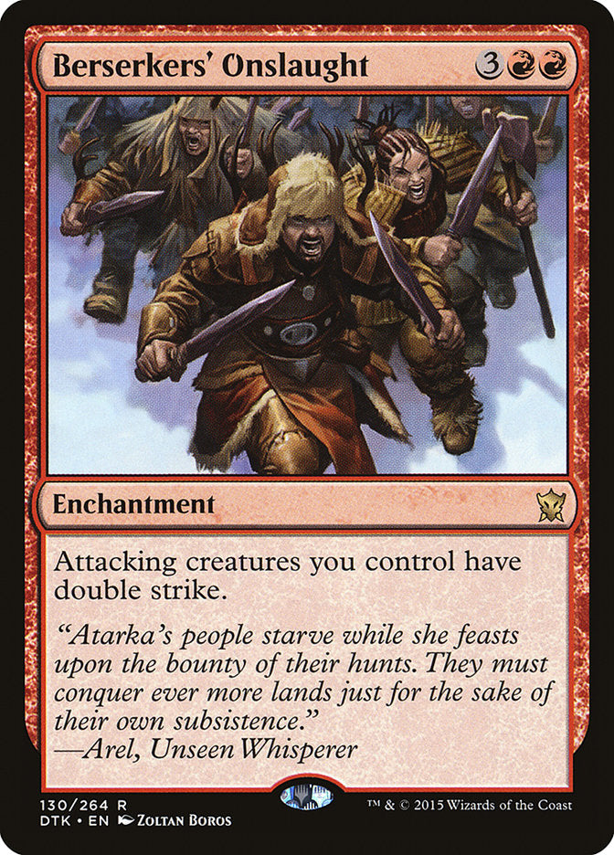 Berserkers' Onslaught (130) [Dragons of Tarkir] | Odin's Place