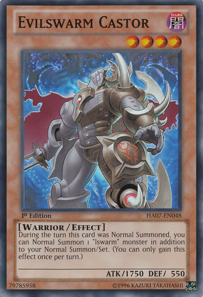 Evilswarm Castor [HA07-EN048] Super Rare | Odin's Place